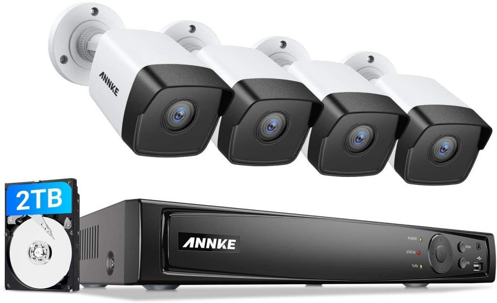 ANNKE 5MP PoE Home Security Camera System