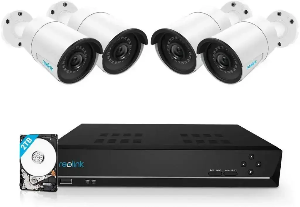 Reolink 8-Channel NVR with 2TB HDD for 24/7 Recording