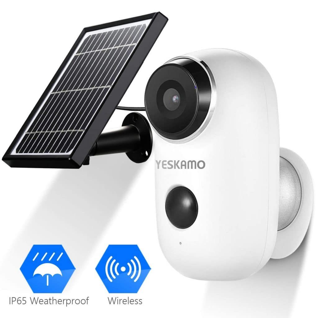 YesKamo Solar Powered Security Camera