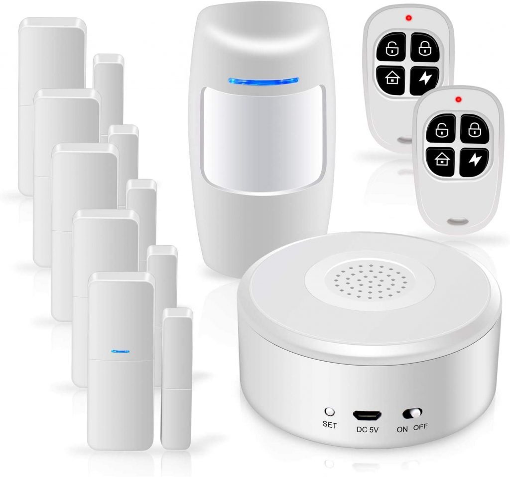 Zegoal Smart Security System Wi-Fi Alarm System Kit