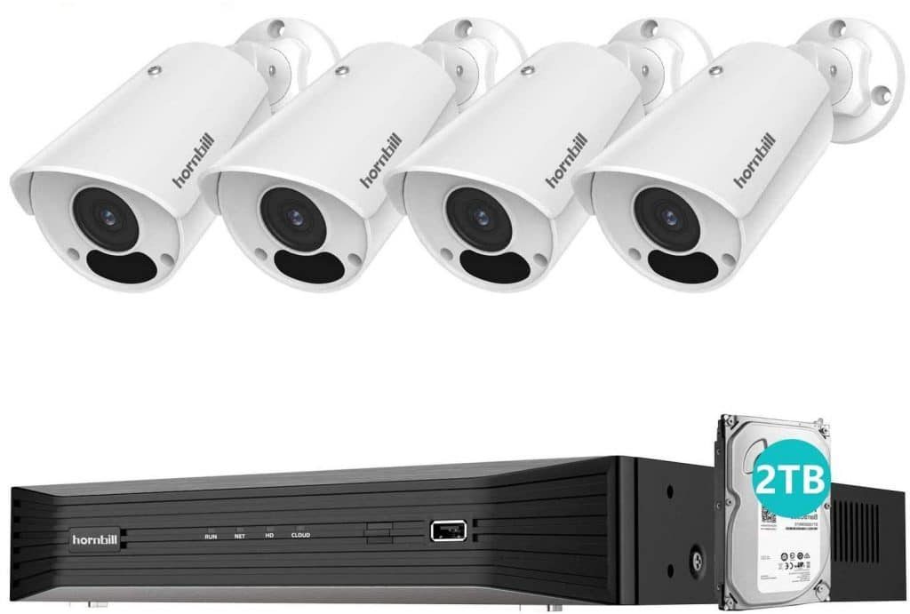 Hornbill 4K PoE Security System
