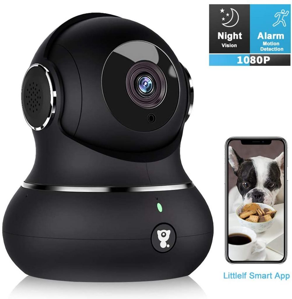 Littlelf 1080P Indoor Wireless WiFi IP Camera