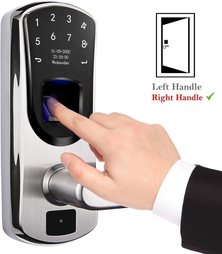 WeJupit V8 Smart Fingerprint Door Lock