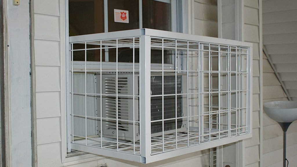 Burglarproof window AC unit