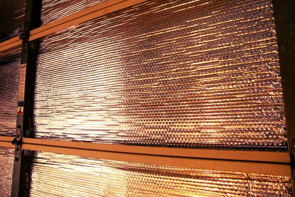 Insulation on Doors