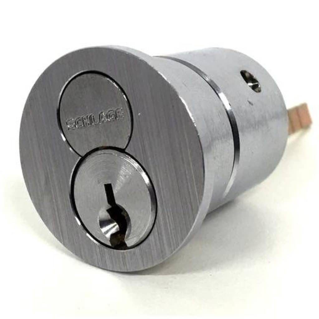 Interchangeable core cylinders