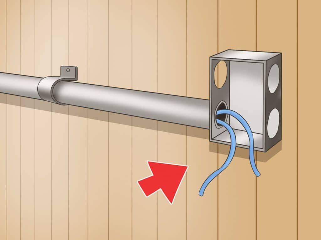 Run Cables Through Conduits